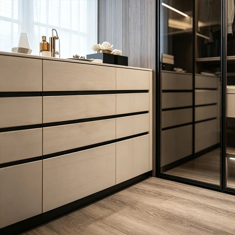 black frame floor-to-ceiling walk-in closet (3)