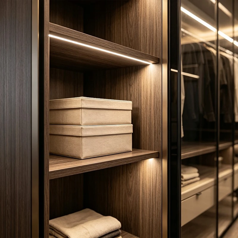 black frame floor-to-ceiling walk-in closet (2)