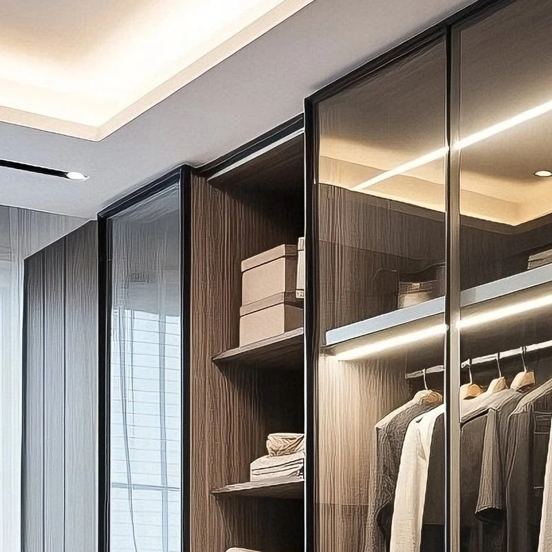 black frame floor-to-ceiling walk-in closet (5)