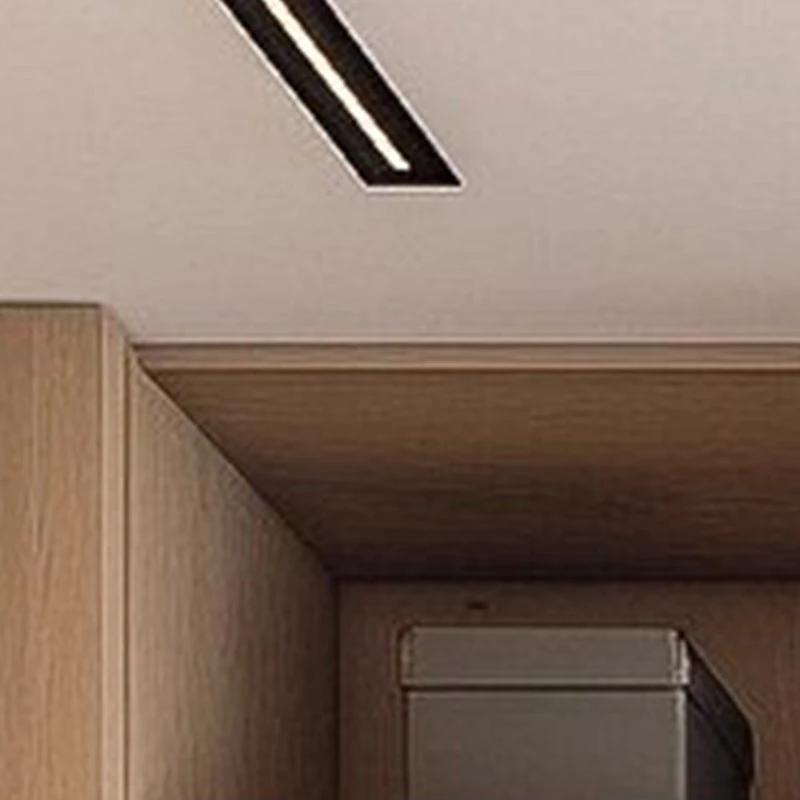 Japanese natural wood walk-in closet (5)
