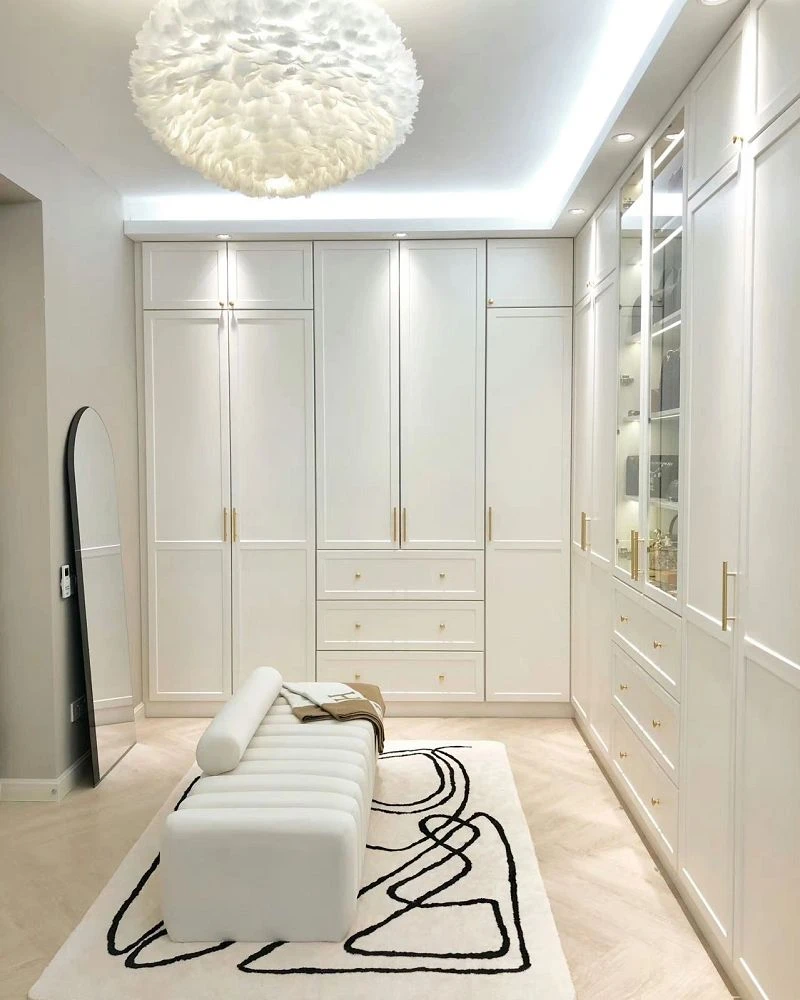 French Classical Walk-in Closet001 French Classical Walk-in Closet001