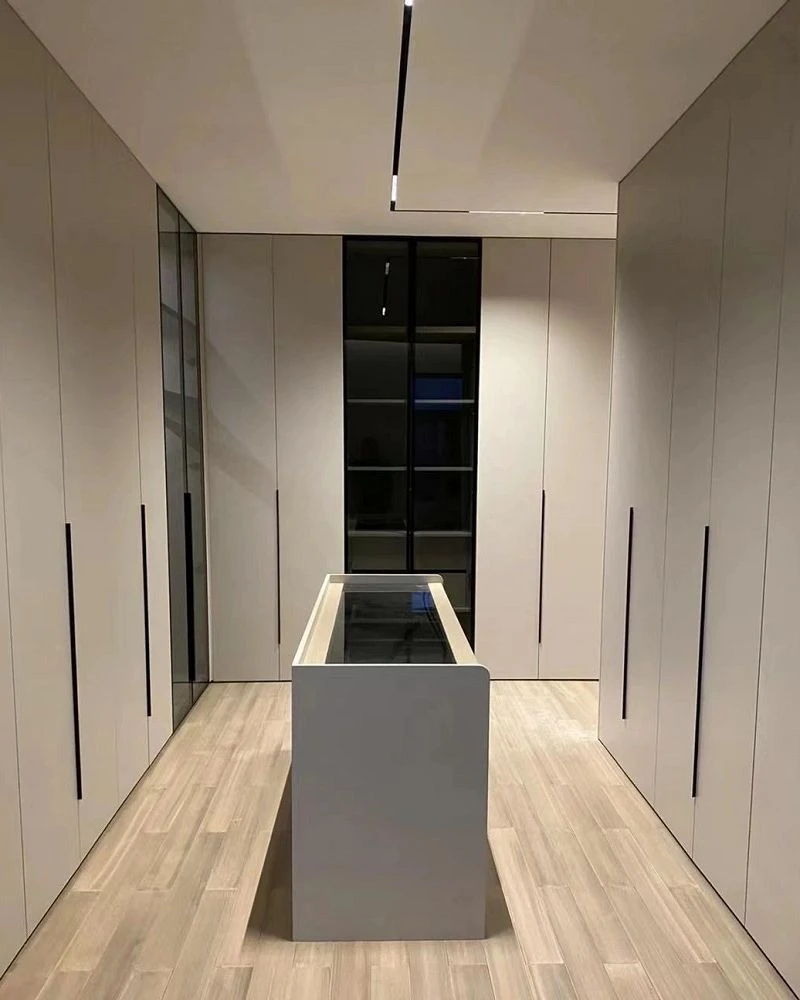 corridor double-side floor-to-ceiling wardrobe layout001 corridor double-side floor-to-ceiling wardrobe layout001