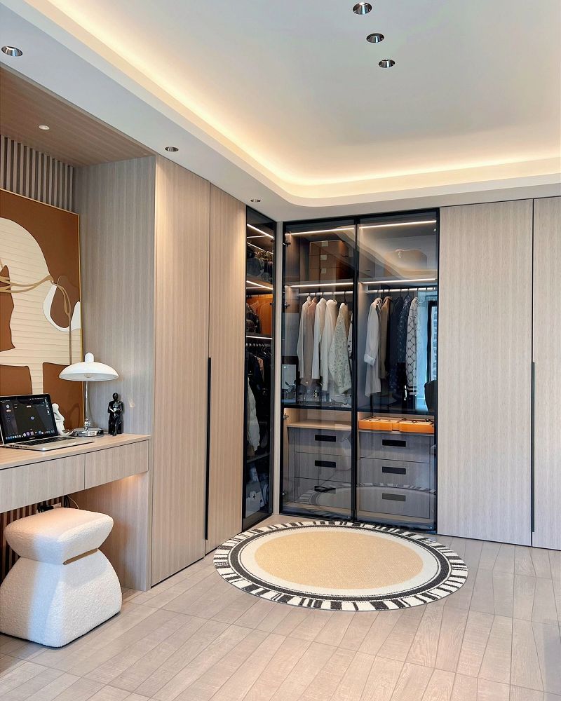 visible hanging area through glass wardrobe door001 visible hanging area through glass wardrobe door001