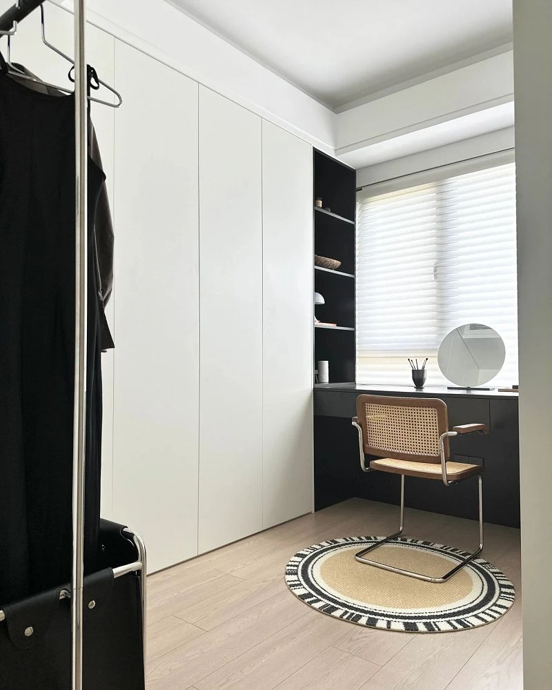 Japanese modern closet natural wood and gray palette001 Japanese modern closet natural wood and gray palette001