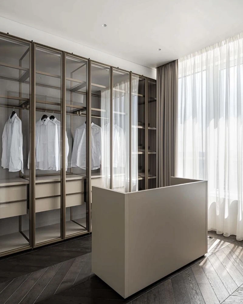 all-glass transparent display walk-in closet001 all-glass transparent display walk-in closet001