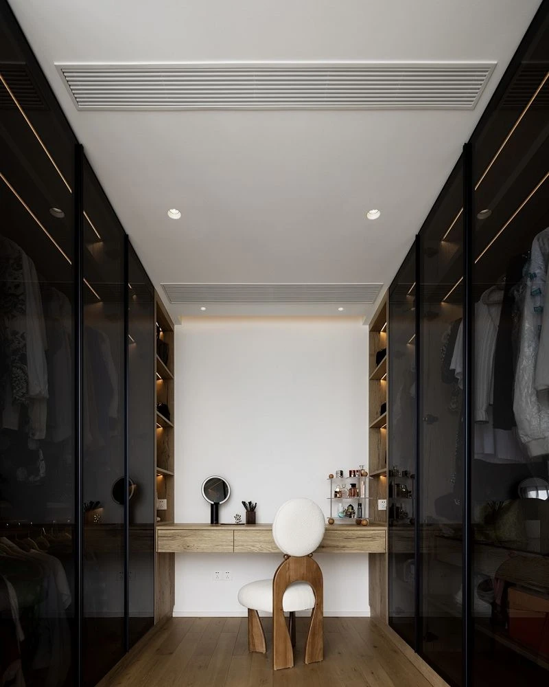 narrow corridor layout walk-in closet design001 narrow corridor layout walk-in closet design001