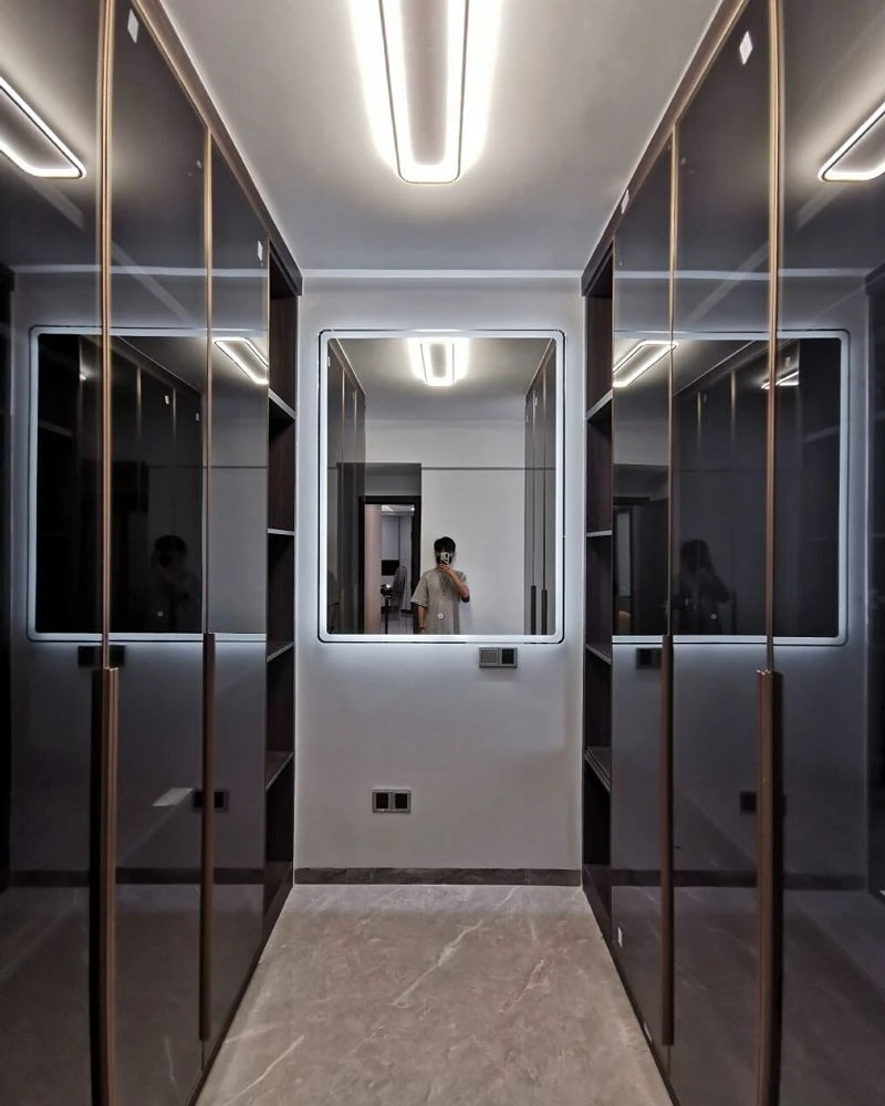modern minimalist custom walk-in closet full house001 modern minimalist custom walk-in closet full house001