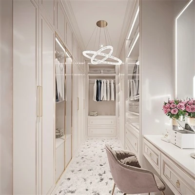 Walk-in Closet French Luxury Style